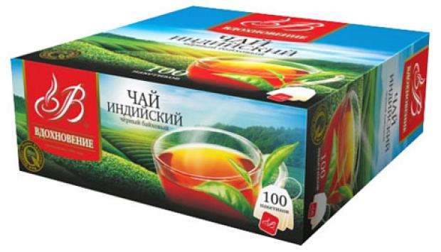 Чай черный Вдохновение индийский, 100x2 г