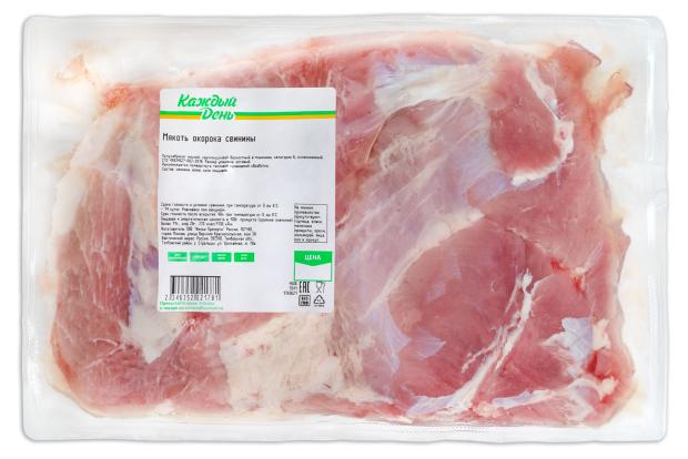 Мякоть окорока свинины Каждый день охлажденная 1 упаковка 23 кг 269₽