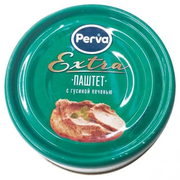 Паштет Perva Extra с гусиной печенью, 100 г