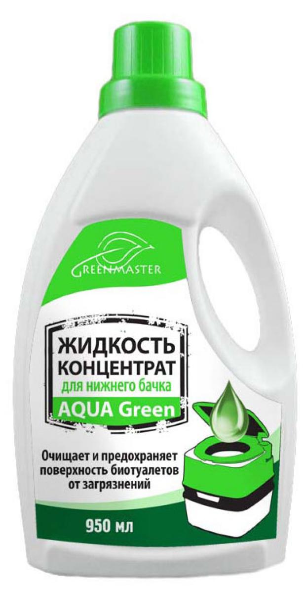 Жидкость-концентрат для нижнего бачка GreenMaster, 950 мл