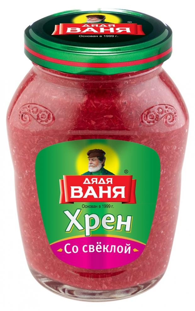 

Хрен русский «Дядя Ваня» со свеклой, 140 г