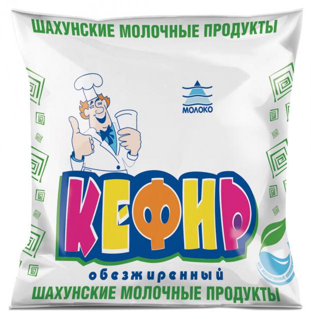 Кефир Шахунские молочные продукты обезжиренный БЗМЖ, 450 г