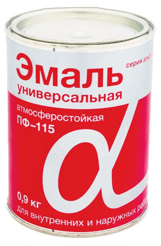 

Эмаль «Альфа» ПФ-115 универсальная Черная, 900 г