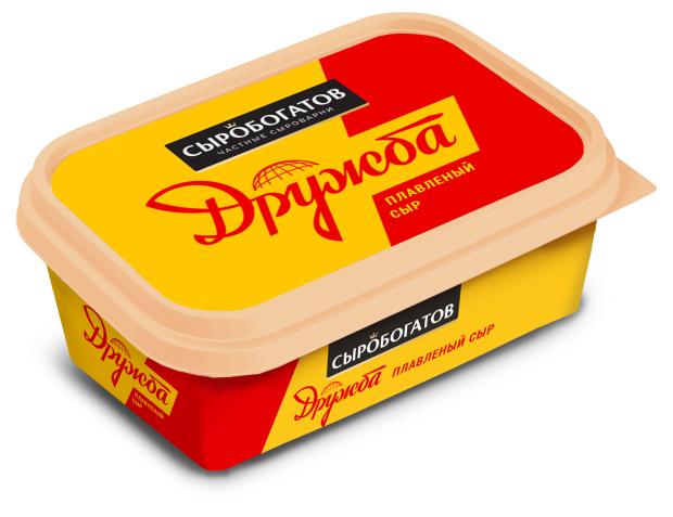 

Сыр плавленый Сыробогатов Дружба 45% БЗМЖ, 200 г