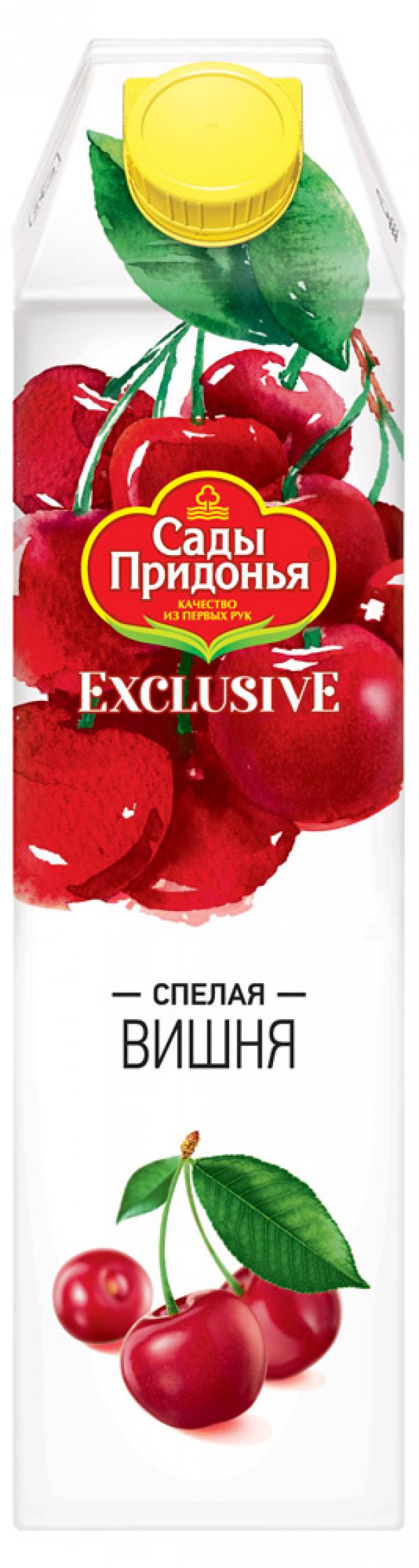 Нектар вишневый Сады Придонья Exclusive, 1 л