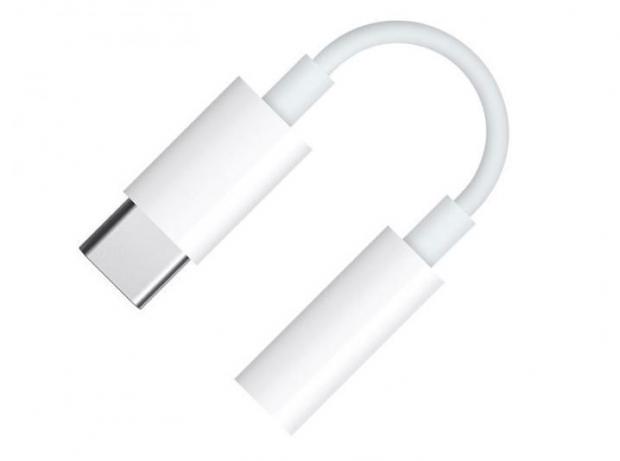 Переходник Gal 2089 USB Type-C 3,5 мм для наушников