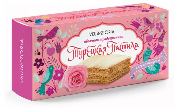 

Пастила Vkusnotoria Турецкая с ароматом розы, 100 г