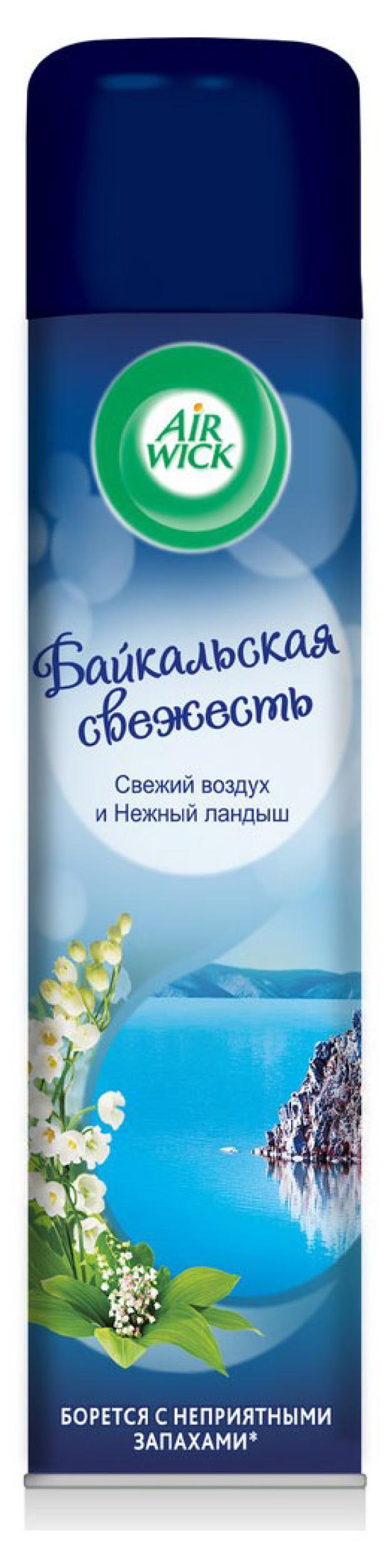 

Освежитель воздуха Airwick Байкальская свежесть Свежий воздух и Нежный ландыш, 290 мл