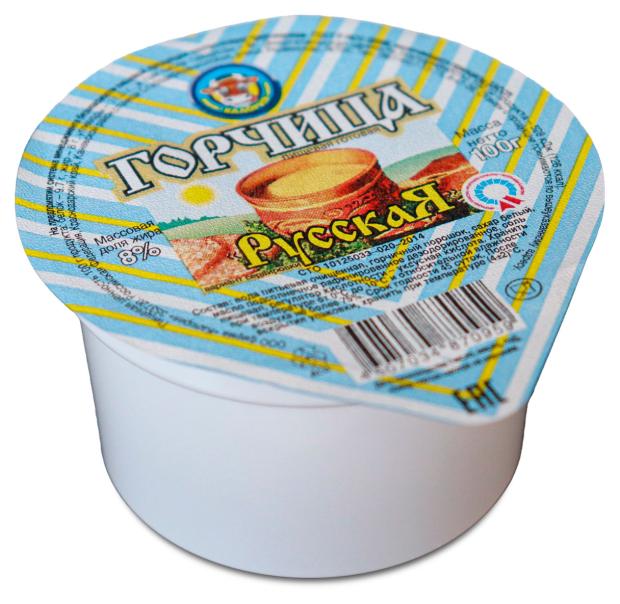 Горчица Русская Калория 8%, 100 г