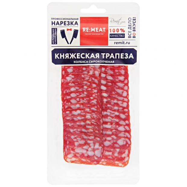 

Колбаса сырокопченая «Ремит» Княжеская трапеза, 100 г