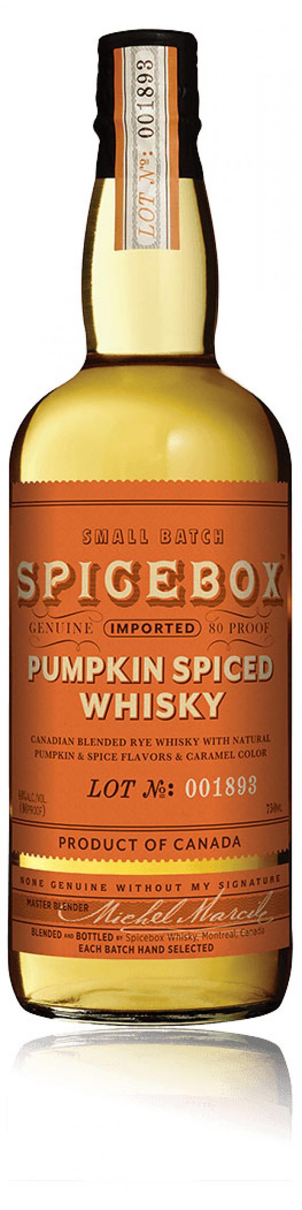 Виски Spicebox Pumpkin Канада, 0,75 л жемчуг во флаконе виски яркой тебе ягодный аромат 5157832