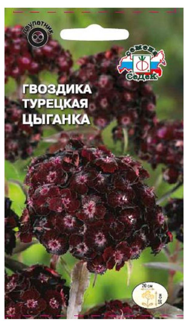 

Семена СеДеК Гвоздика Турецкая Цыганка, 1 шт