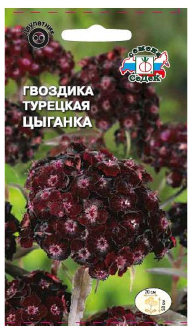 Семена СеДеК Гвоздика Турецкая Цыганка, 1 шт