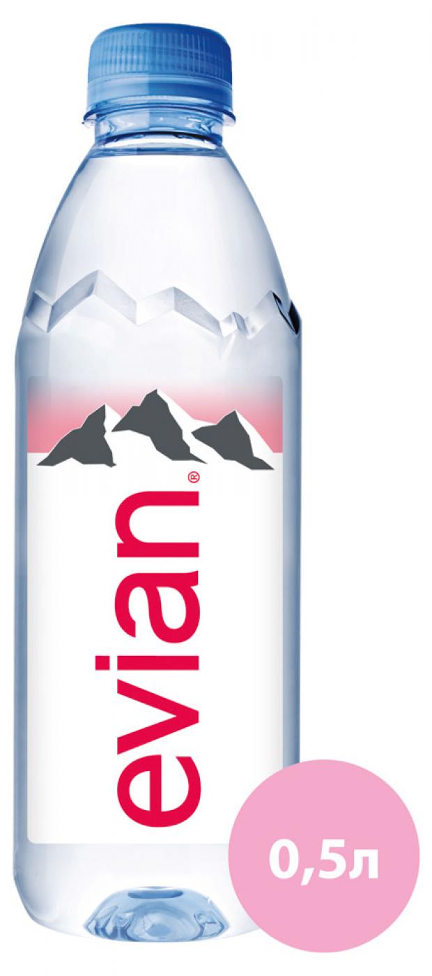 

Вода минеральная Evian без газа, 500 мл
