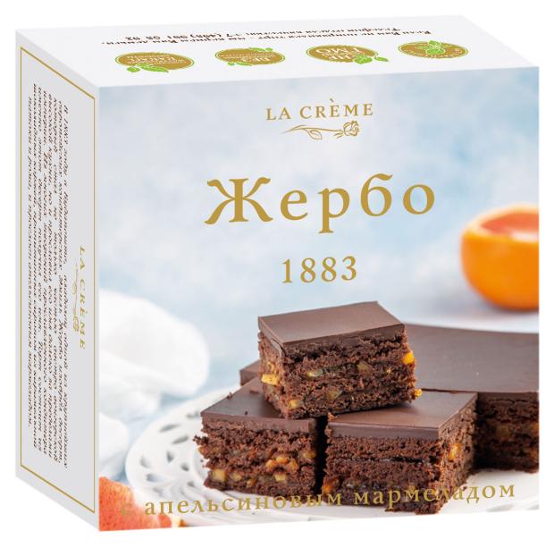 

Бенто торт La Creme Жербо с апельсиновым мармеладом, 400 г