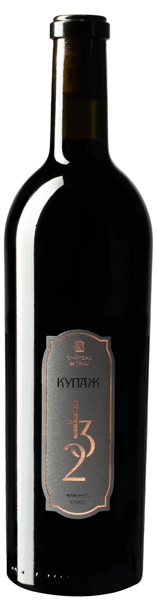 

Вино Chateau De Talu Купаж 132 красное сухое Россия, 0,75 л
