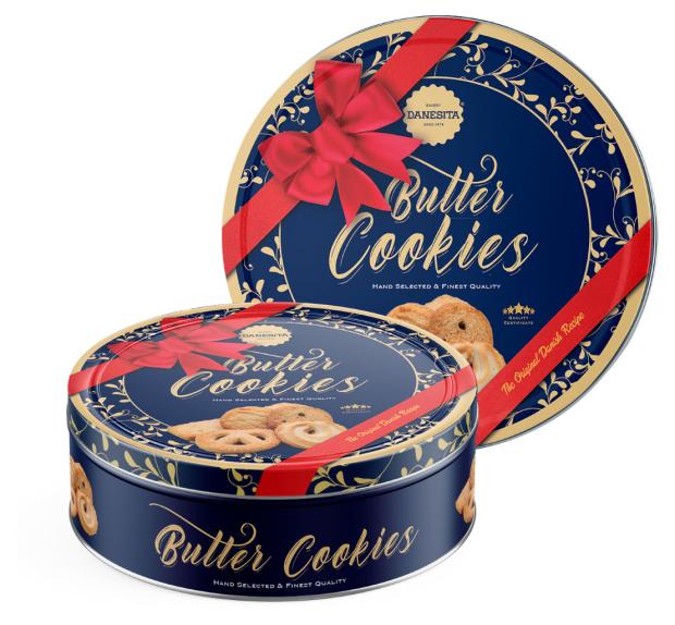 цена Печенье cливочное Danesita Butter Cookies, 340 г