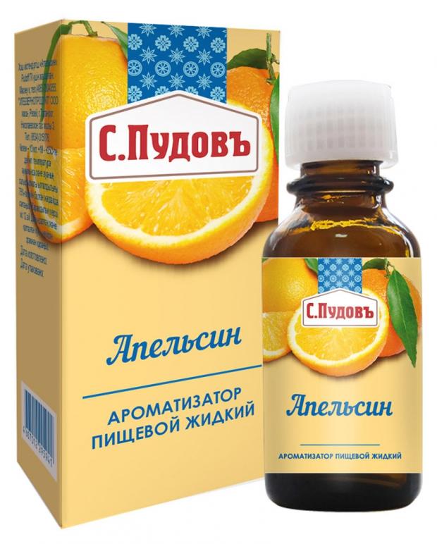 

Ароматизатор «С.Пудовъ» апельсин, 10 г