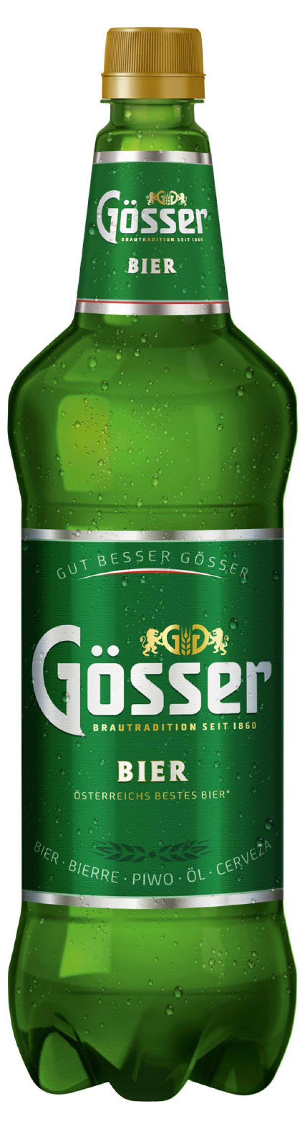 Пиво Gosser светлое 4,7%, 1,25 л