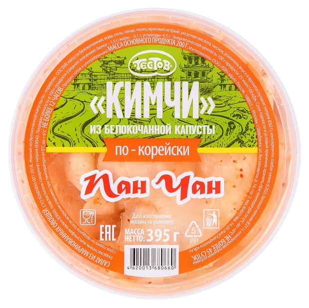 

Кимчи Пан Чан из белокочанной капусты по-корейски, 395 г