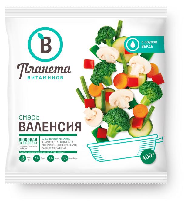 Смесь Планета Витаминов Валенсия с соусом Верде, 400 г