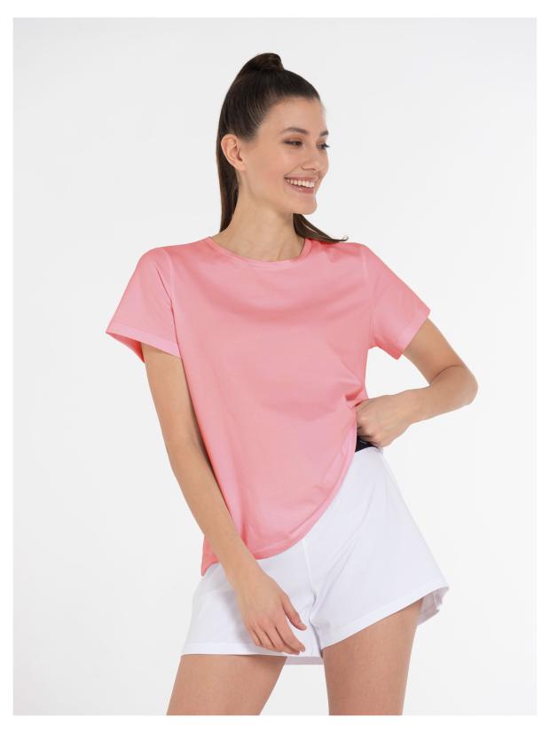 

Футболка женская ALLURE W22315/01 сухая роза, размер 4/L (46-48)