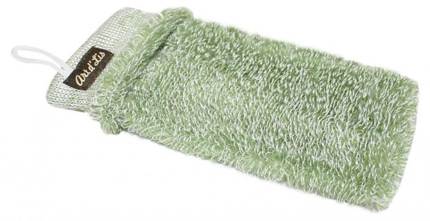 

Мочалка Art de Lis Массажная рукавица зеленая, 20х10 см