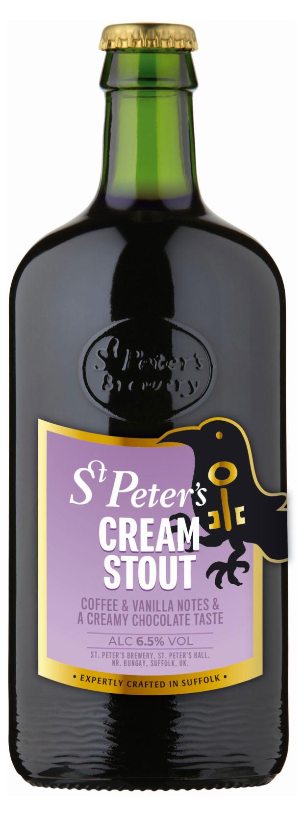 цена Пиво St. Peter's Cream Stout темное фильтрованное 6,5%, 500 мл