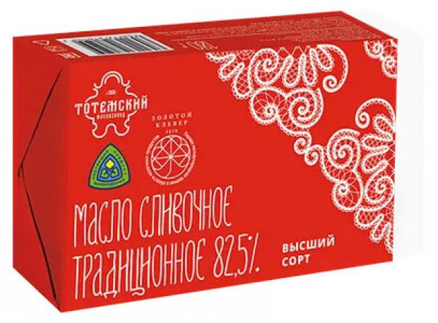 Масло сливочное Тотемский маслозавод Традиционное 82,5% ,180 г