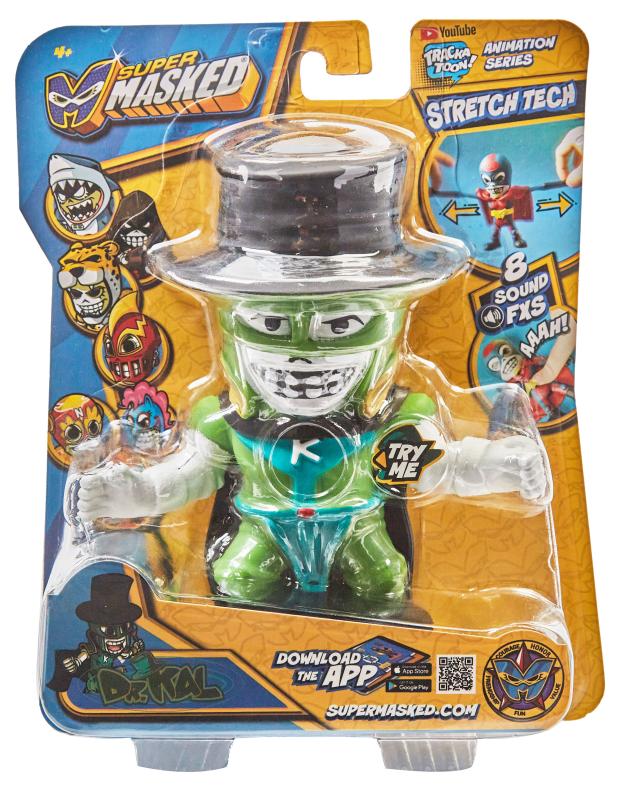 

Фигурка-тянучка Supermasked Супергерой Dr Kal