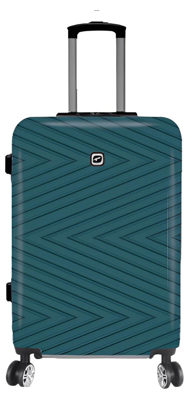 

Чемодан Airport жесткий синий 27х44х65 см, р M