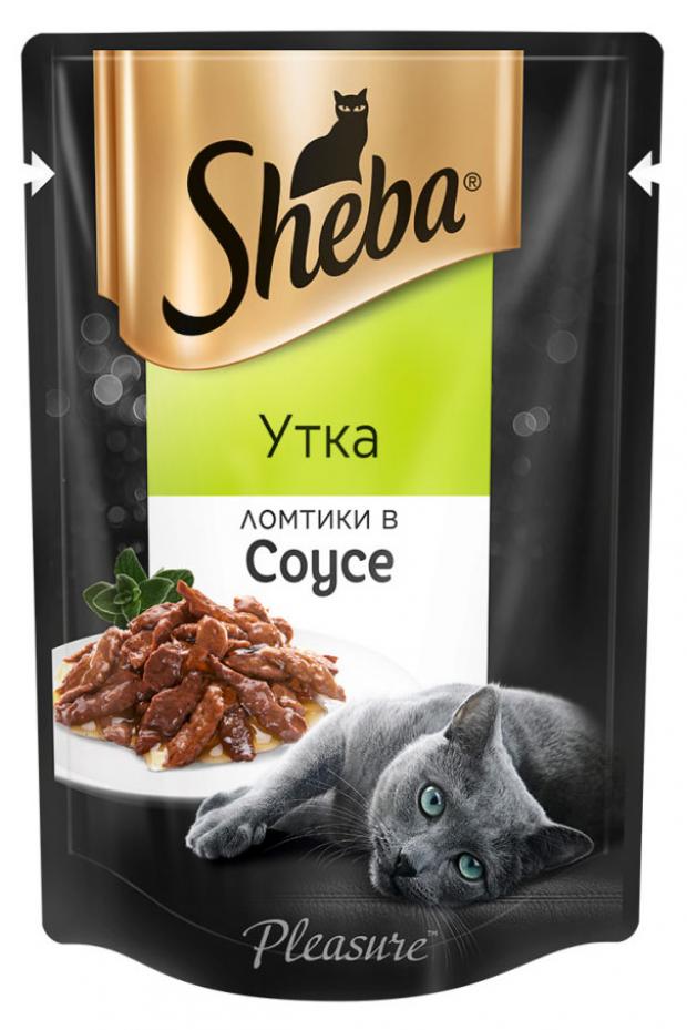 

Корм для кошек Sheba утка в соусе, 85 г