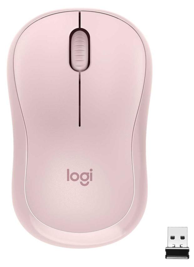 Мышь Logitech M220 беспроводная розовая