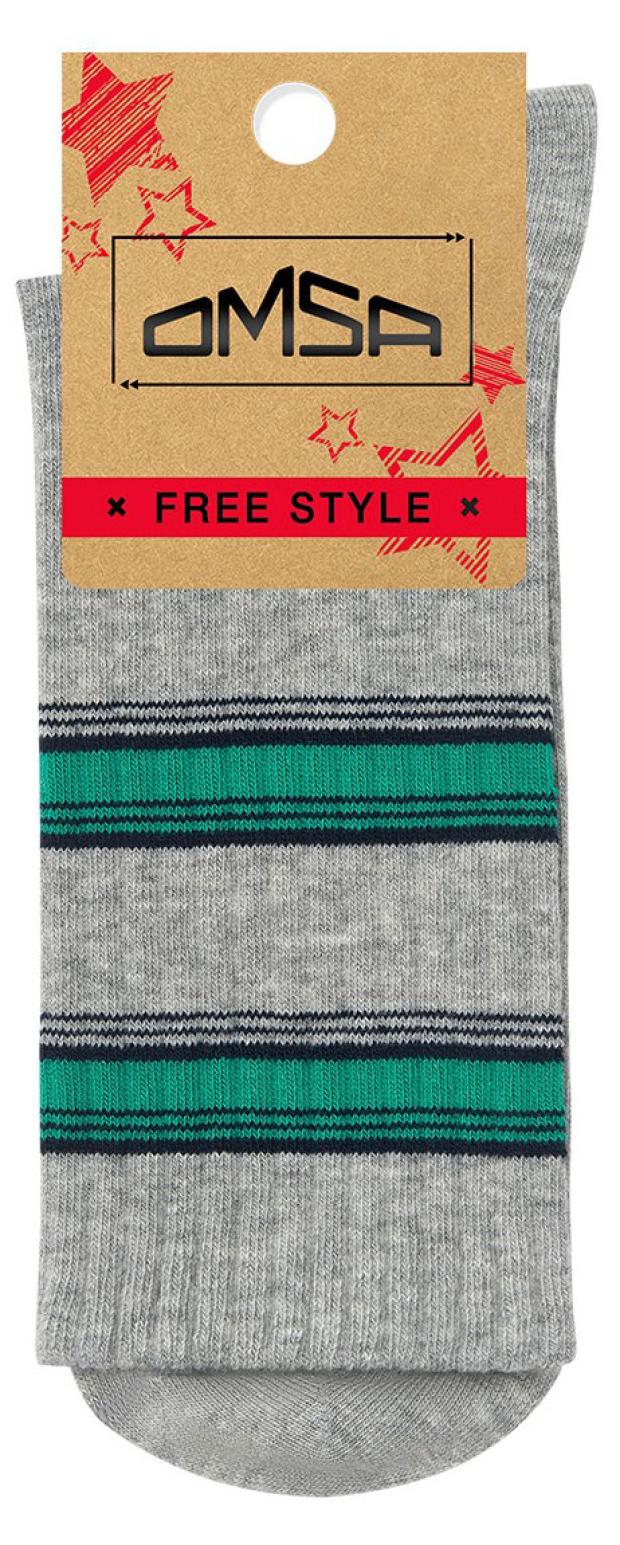 

Носки мужские Omsa for Men Fristyle 617 Grigio Melange, размер 42-44