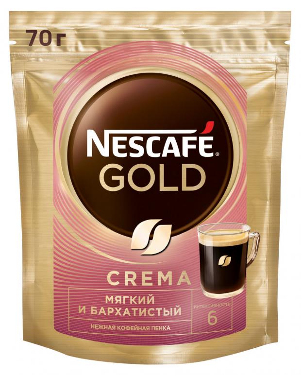 

Кофе растворимый Nescafe Gold Crema, 70 г
