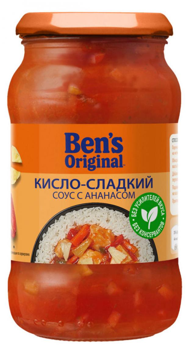 

Соус Uncle Ben's Original кисло-сладкий с ананасами, 400 г