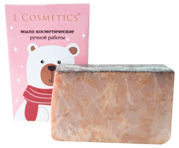 

Мыло подарок L'Cosmetics «Белый мишка» с ароматом печенья, 100 г
