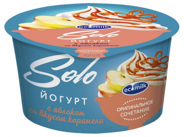 

Йогурт Ecomilk.Solo яблоко-карамель 4,2%, 130 г
