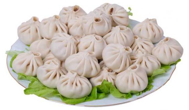 Манты мясные Полковник Квасов Позы по-бурятски замороженные, вес