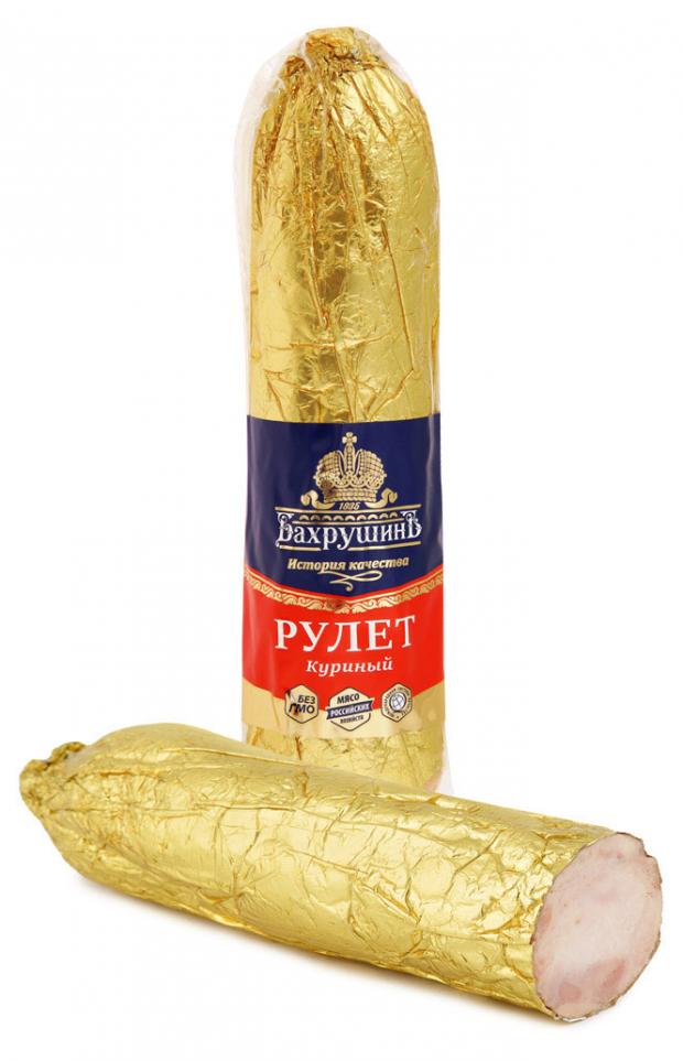 

Рулет из мяса птицы «Бахрушинъ» запеченный, 400 г