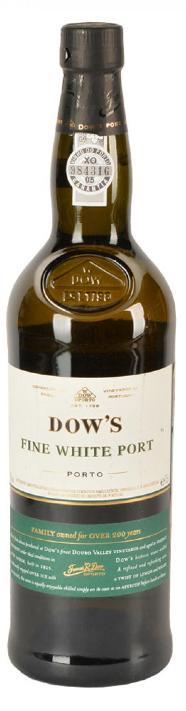 

Портвейн Dow's Fine White Port белый сладкий Португалия, 0,75 л