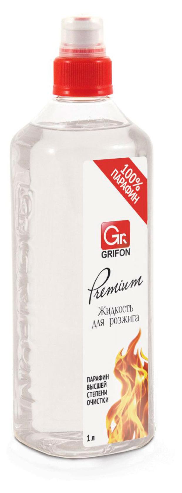 

Жидкость для розжига GRIFON Premium жидкий парафин, 1 000 мл