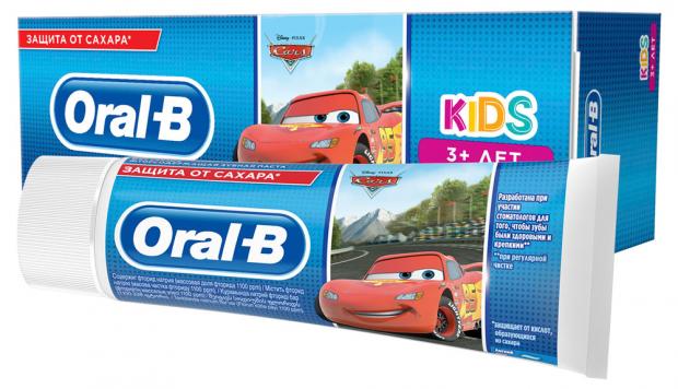 Зубная паста детская Oral-B Junior Kids Холодное сердце 3+, 75 мл