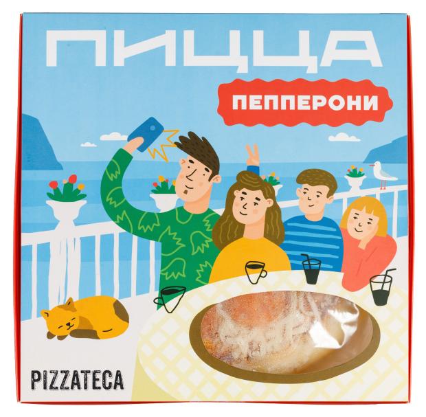 Пицца Pizzateca Пепперони, 410 г