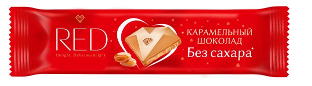 

Шоколад RED карамельный белый без сахара, 26 г