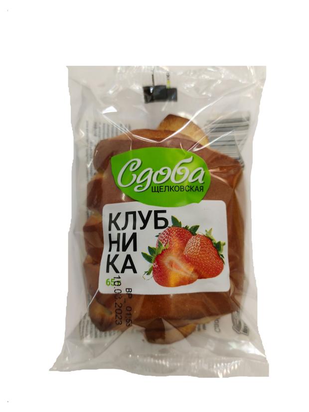 

Сдоба Щелковохлеб Клубника, 65 г