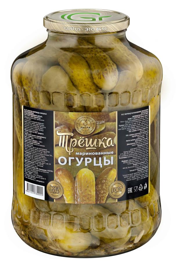 Огурцы Трешка маринованные, 3 кг