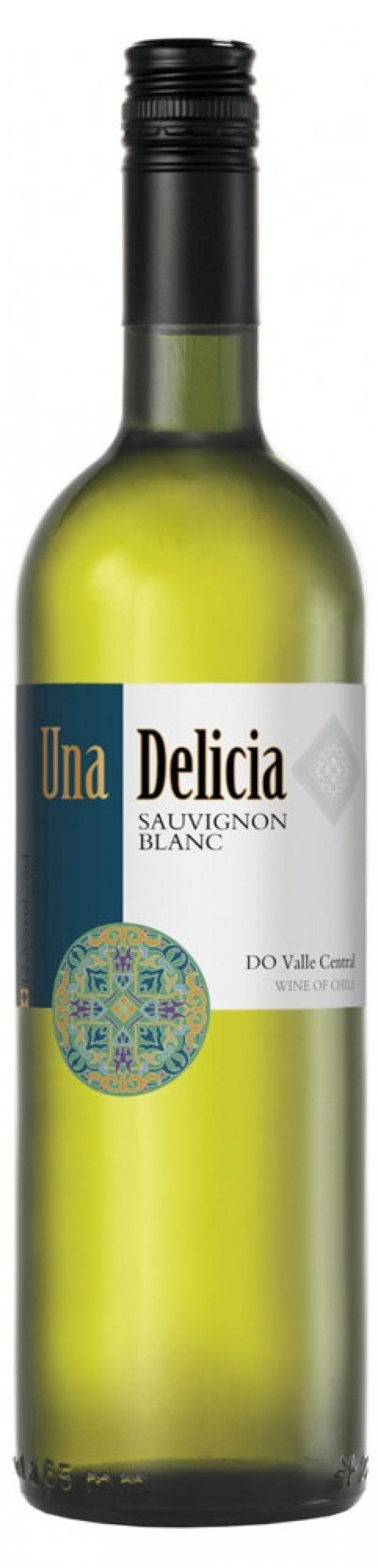 вино aves del sur sauvignon blanc белое сухое чили 0 75 л Вино Una Delicia Sauvignon Blanc белое сухое Чили, 0,75 л