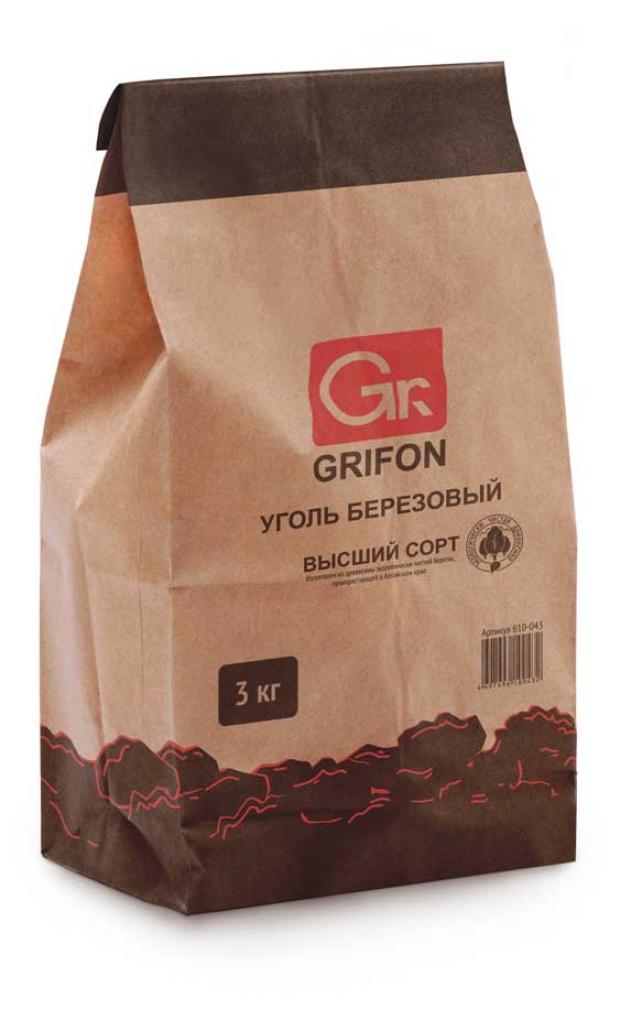 Уголь Grifon, 3 кг