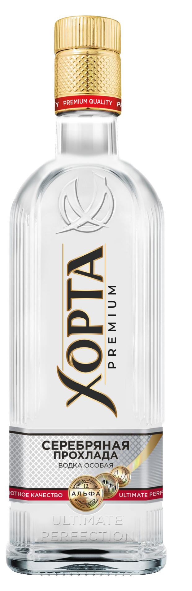 

Водка Хорта Серебряная прохлада Россия, 1 л
